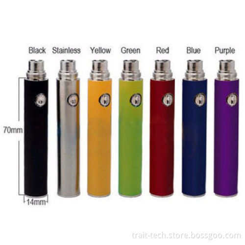 Hot sales in all market classical evod battery with 1,300mAh